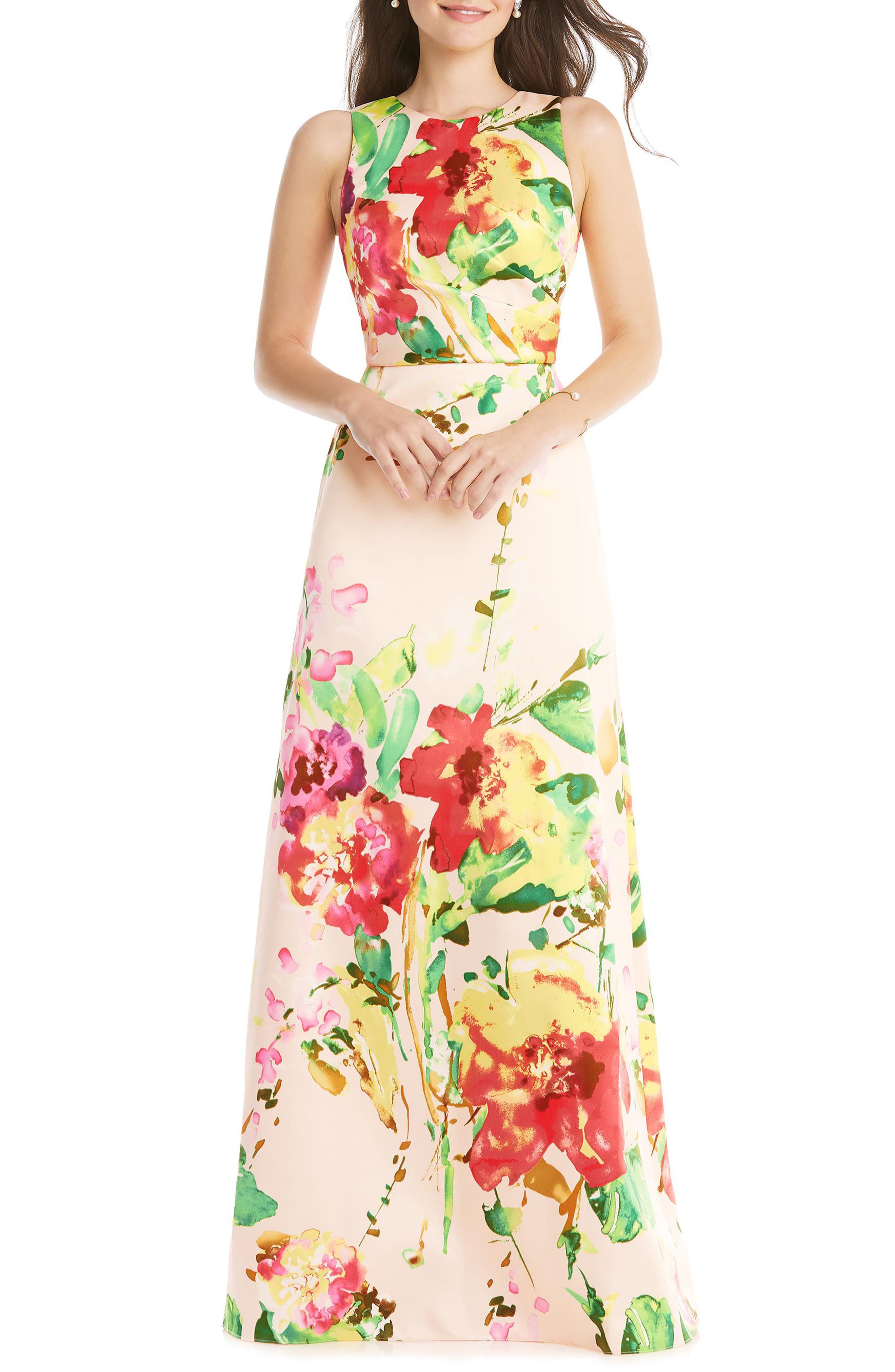Alfred Sung Floral Dress